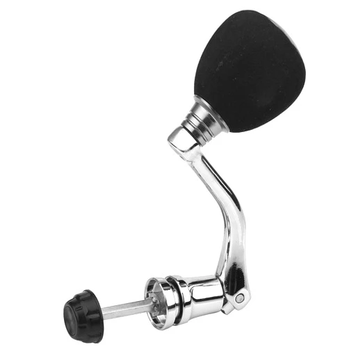 Tbest Fishing Spinning Reel Handle Metal Rocker Arm Reel Replacement Power Handle Grip