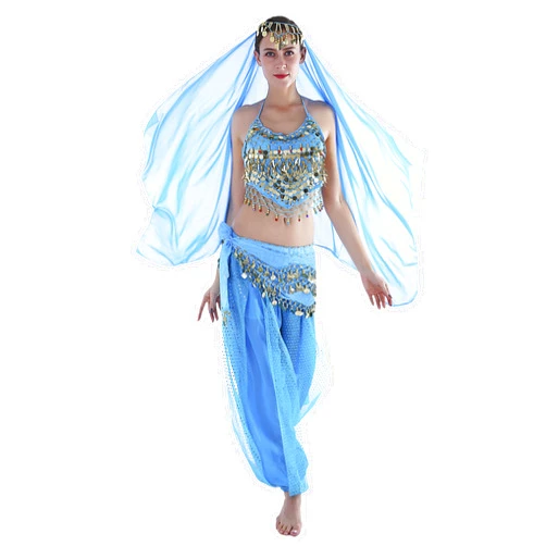 Seawhisper 12 Colors Belly Dance Costumes India Dance Outfit Halloween
