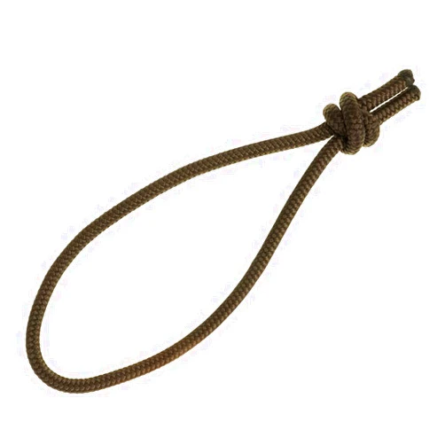 Nrs-Berlin Custom Leather Nrs Rope Tie Down Keeper Brown