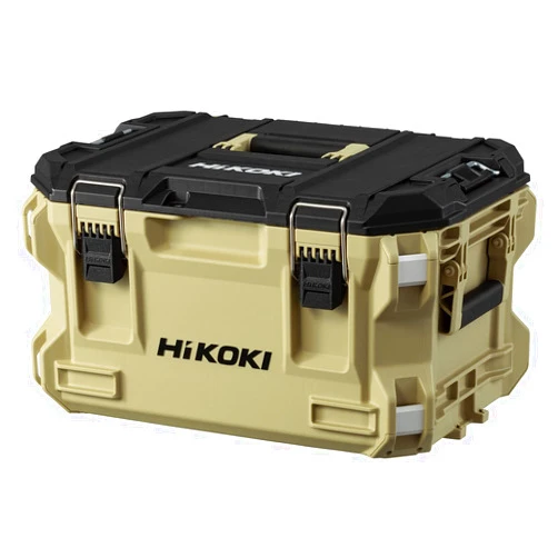 HiKOKI 0037-9485 Multi-Cruiser Tool Box, L, Sand Beige, Tool Box, Waterproof, IP65 Certified, External Dimensions (L x W x H): 15.7 x 22.0 x 12.4 inches (400 x 560 x 315 mm), Connecting Storage