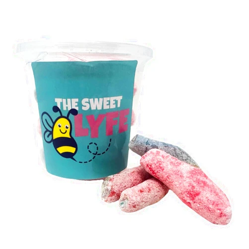 THE SWEET LYFE Freeze Dried Sour Fruit Roll Ups. Includes One-3.5 Oz bag of the The Sweet Lyfe Freeze Dried Candy. Tangy Freeze Dried Fruit Roll Ups, Crunchy Freeze Dried Candy Treats