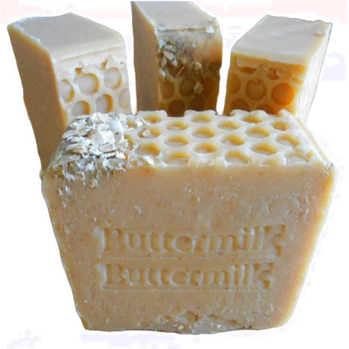 Natural Handcrafted Soap Company Buttermilk with Honey and Mango Butter Soap
