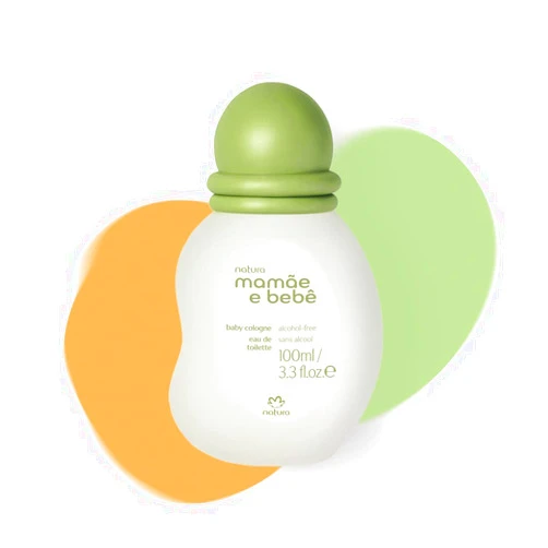 natura Baby Cologne Mamãe e Bebê | Agua de Colonia Clásica Mama y Bebe | Mamãe e Bebê Água de Colônia