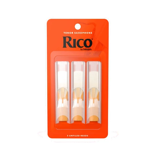 D'Addario Rico Tenor Saxophone Reeds, Strength 3, Pack of 3