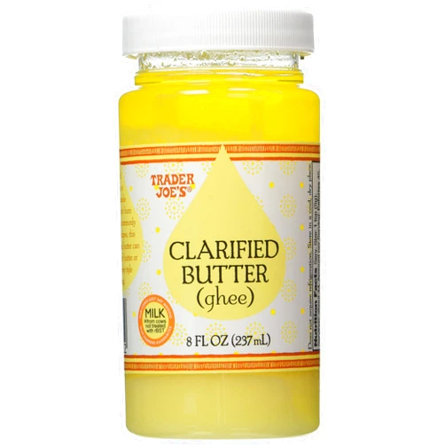 TJ's Trader Joe's Clarified Butter (Ghee) (2 - 8 oz Jars)
