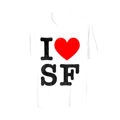 Retro San Francisco Souvenirs SF Gifts Frisco I Love SF Tshirt Women Frisco Tee I Heart San Francisco T-Shirt
