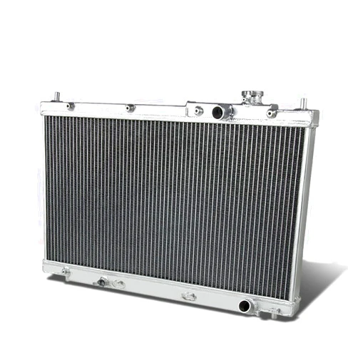 WEINGXKS Radiator 2 Rows Full Aluminum Core with Manual Transmission RAHC01MT2