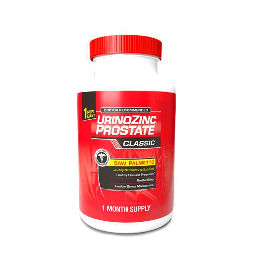 Urinozinc Prostate Classic Formula Health Supplement, 60 Capsules