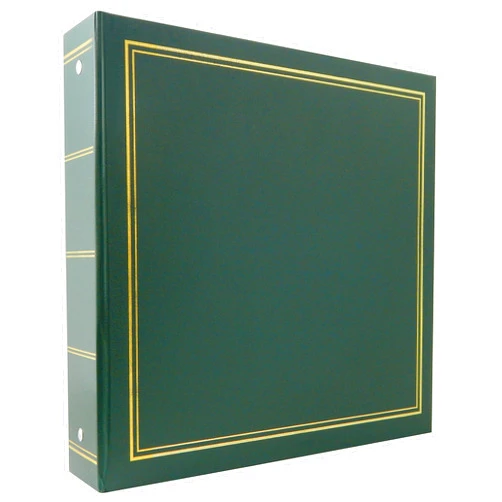 MCS Library Collection 400-Pocket 4x6 Photo Album, 80 Pages, Green