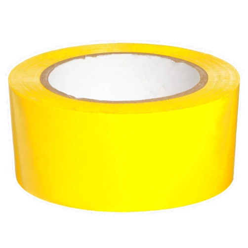 Brady-Y65247 Vinyl Aisle Marking Tape - Yellow, Abrasion Resistant Tape - 2