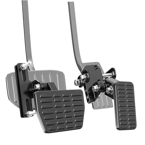 PICURA Gas and Brake Pedal Extenders for Short Drivers People Driving Cars, Go Kart, Ride on Toys,Adjustable Length and Angle Auto Vehicles Brake and Accelerator Pedals