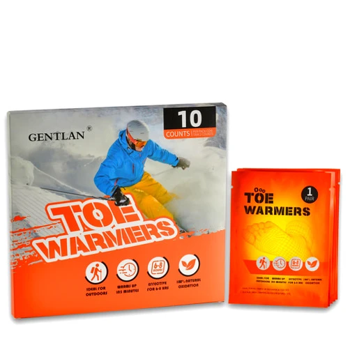 GENTLAN Hand Warmers, Air Activated Hand Warmer Disposable, Natural Odorless Toe Warmers Long Lasting Heat, 40 Pairs Individual Body Warmers（80 Packs）