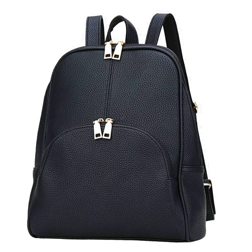 KKXIU Women Backpack Purse Casual daypacks for ladies Synthetic Leather Shoulder Bag