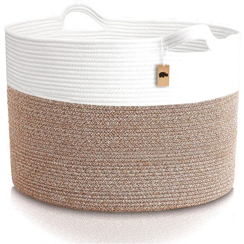 Little Hippo XXXL Large Cotton Rope Basket (22