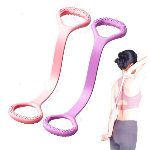 Bigphase Figure 8 Fitness Resistance Band – Elastic Training Ropes for Arms, Back, Chest, Shoulders, and Legs – Ideal for Yoga, Pilates, Physical Therapy & Stretching – Lightweight & Portable