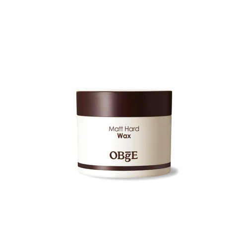 OBgE Matte Hard Wax (4.2oz) - Short Hair Styling Wax for Men & Women. Ultra Strong Hold, Natural Matte Finish, Easy to Use Hair Wax.