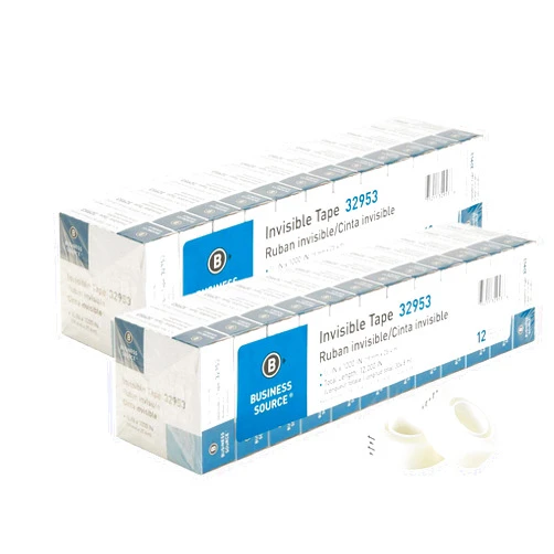 BSN Business Source BSN32953 Premium Invisible Tape Value Pack, VAR (24)