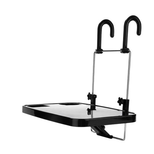 X XINDELL XINDELL Steering Wheel & Car Seat Tray - Universal Foldable Desk for Laptop, Food, Cup Holder - Portable Car Food Tray for Drivers, Kids, Road Trips - Fits All Vehicles