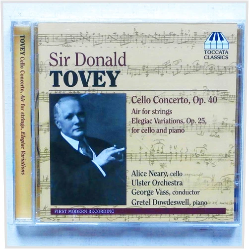 Alice Neary (Artist, Performer), George Vass (Conductor), Ulster Orchestra (Orchestra), Donald Francis Tovey (Composer), Gretel Dowdeswell (Performer) & 2 more Format: Audio CD Cello Concerto