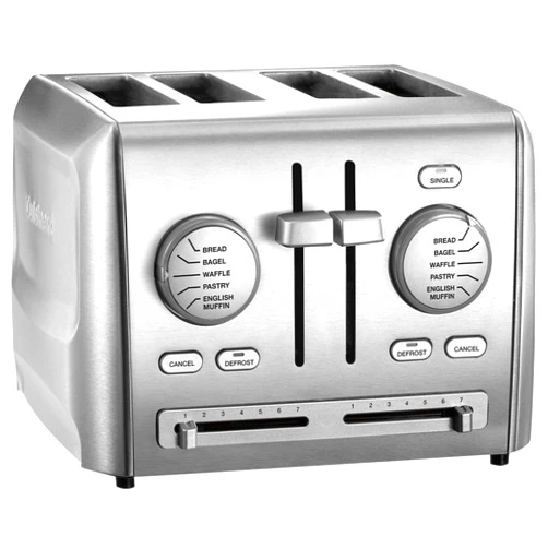 Cuisinart CPT-640P1 4-Slice Custom Select Toaster, Stainless Steel
