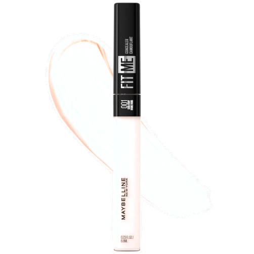 Maybelline Fit Me Liquid Concealer Makeup, Natural Coverage, Lightweight, Conceals, Covers Oil-Free, Cool Ivory (Packaging May Vary)