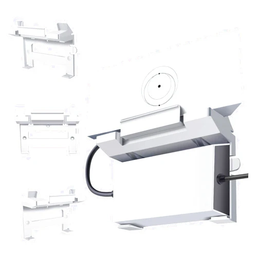 TNP Products TNP for Starlink Gen 3 Router Mount - Wall Bracket Mounting Kit for Starlink V3 Mesh WiFi Router & Power Supply - 2 in 1 Space Saving Wall Mount Internet Modem Holder for Home & Office Use