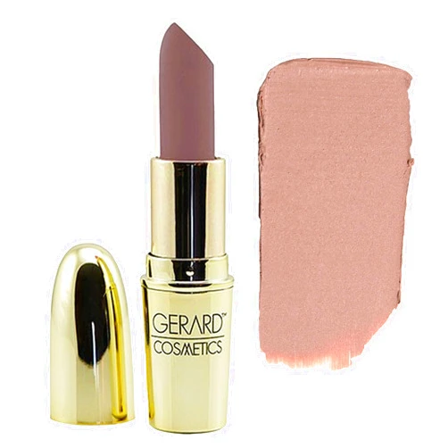 Gerard Cosmetics Lipstick Underground, Mauve Grey Lipstick with Luxe Satin Finish, Highly Pigmented, Smooth Formula with Hydrating Ingredients, Long Lasting, Cruelty Free & Made in USA