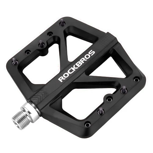 ROCKBROS Mountain Bike Pedals MTB Pedals Lightweight Nylon Composite Bicycle Flat Pedals 9/16