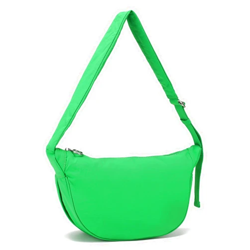 I IHAYNER Small Nylon Crescent Bag for Women Lightweight Crossbody Purse Casual Shoulder Bags