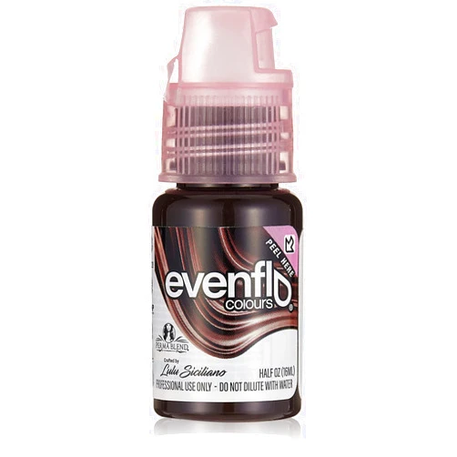 Perma Blend Evenflo Colours Permanent Makeup for Eyebrows, Used For Microblading and Tattoo Techniques, Professional Cosmetic Pigment - Hazel, 0.5 oz