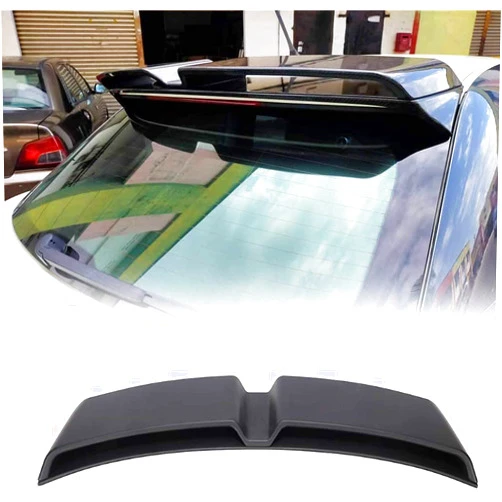 WASHLA TurtledovesHi ABS Car Rear Spoiler for Audi A1 Base 2Door Hatchback 2010 2011 2012 2013 2014, Trunk Roof Tail Window Top Wing Lip Tail Stem Strip, Styling Decoration Modification Accessories