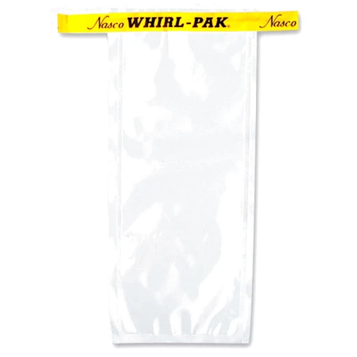 Whirl-Pak Nasco Whirl-Pak B00679WA Sample Bag, 185 mm Length x 75 mm Width x 0.057 mm Thickness, 118 mL Capacity (Pack of 500)