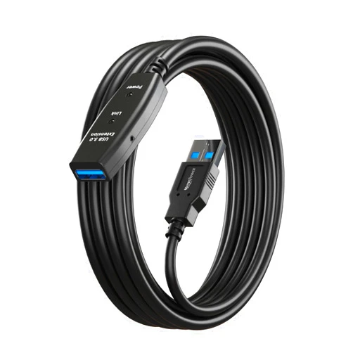MutecPower 24 Feet Active USB Extension Cable 3.0 Male to Female with A Extension chipset Signal Booster - Active Extension/Repeater Cord 7.5 Meters / 24 Feet