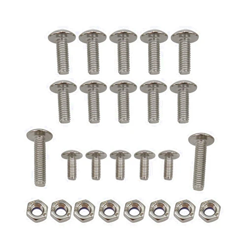 Carbpro 25 piece for yamaha banshee fender bolts screws nut mount kit plastics hardware