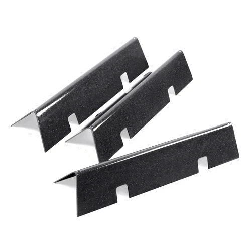 COZYEXPR 7635 & 67045 Flavorizer Bars for Weber Grill Parts Spirit I & II 200 Series E210 S210 E220 S220 Gas Grills, Upgraded Porcelain Enameled Heat Plate Replacement Parts 15.3”,GS4 Flame Guards 3 Pack
