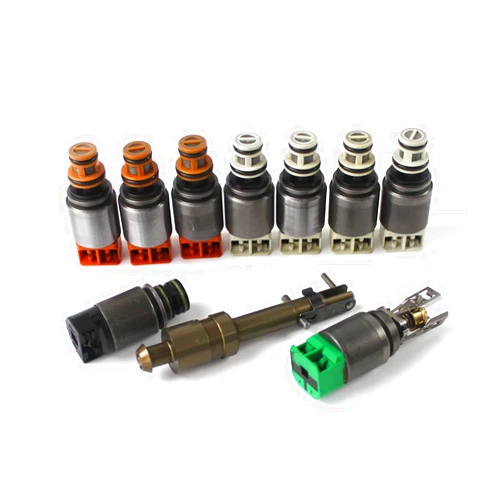 PANGOLIN 9PCS 8HP45 8HP70 8HP90 Transmission Solenoid Kit 1087-298-388 for ZF 8 Speed Mechatronics Transmission Solenoid Aftermarket Parts, Replacement OE 1087 298 388