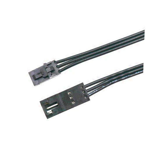Angitu 50cm for Corsair RGB Fan Hub Lighting Node Commander Extension Cable HD LL120 140 QL 3Pin to 4Pin Converter Adapter Cables (3P Extension)