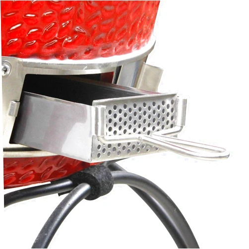 VANKEY Ash Tool Slid Out Ash Drawer Removable Ash Catcher for Kamado Joe Classic Series Kamado Ceramics Ash Tool Parts Kamado ash Clean Accessories Ash Drawer for Kamado Joe Classic Series