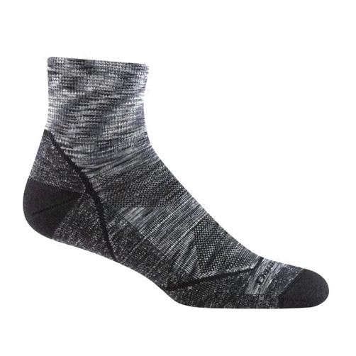 Darn Tough Vermont Darn Tough (Style 1991) Men's 1/4 Sock Lightweight with Cushion Hike Trek Sock