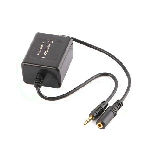 Nawwgy Ground Loop Isolator for Audiophile Car Noise Filter with 3.5mm Cable Electronics Accessories Plastic
