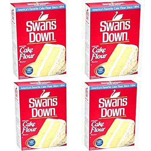 SWANS DOWN at The Neighborhood Corner Store SWANS DOWN CAKE FLOUR 32 OZ Pack of 4 1 Count (Pack of 4)