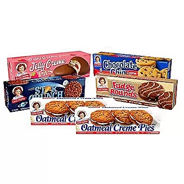 McKee Foods Corporation Little Debbie Cookie Variety Pack, 2 Boxes Of Oatmeal Creme Pies, 1 Box Of Fudge Rounds, 1 Box Of Chocolate Chip Creme Pies, 1 Box Of Star Crunch, 1 Box Of Jelly Creme Pies, 6 Piece Assortment
