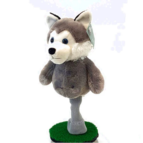Creative Covers for Golf Hacker The Husky Club Head Covers,Grey