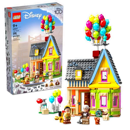 LEGO Disney and Pixar ‘Up’ House Disney 100 Celebration Classic Building Toy Set for Kids and Movie Fans Ages 9 and Up, A Fun Gift for Disney Fans and Anyone Who Loves Creative Play, 43217