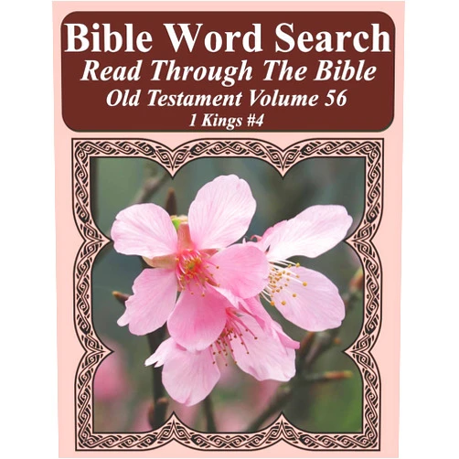 T. W. Pope Bible Word Search Read Through The Bible Old Testament Volume 56: 1 Kings #4 Extra Large Print (Bible Word Search Puzzles Jumbo Print Flower Lover's Edition Old Testament)
