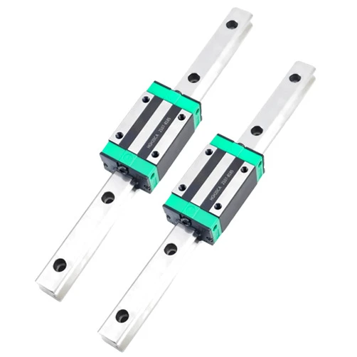 Generic 2pcs HGR20 200mm Linear Rails + 2pcs HGH20CA Carriage Block, Linear Guideway Slide Rail Kit for DIY 3D Printer, CNC Machine, Lathes, HGR20+HGH20CA