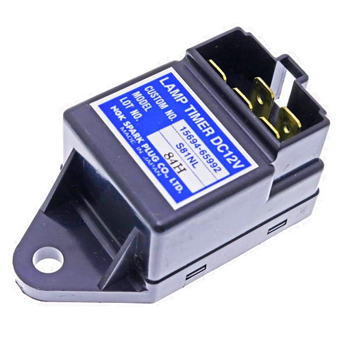 JEENDA NGK Lamp Timer 12V Time Relay for Kubota 15694-65992 15694-65990 S81NL Relay SBA385870500