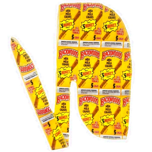 Generic Backwoods Durag Silky Satin Durags for Men Designer Backwoods Apparel