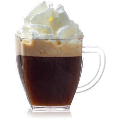 zappy Square 48 2 Oz Clear Mini Coffee Cups Bulk Espresso Cappuccino Mugs Plastic Tea Cup With Handle Small Dessert Shot Glasses Party Wedding Cups Disposable Plastic Mini Mug