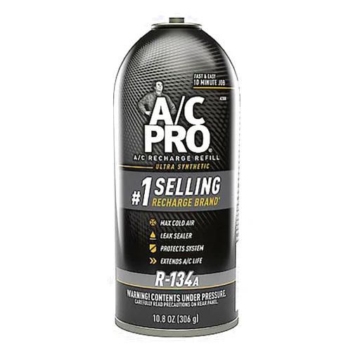 Parts Universe A/C Pro AC008 Ultra Synthetic A/C Recharge R-134a Car Refrigerant - 10.8 OZ